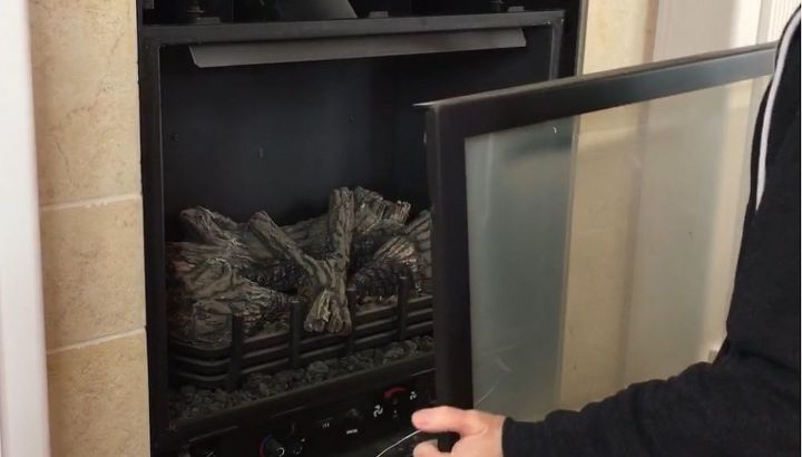 clean your gas fireplace