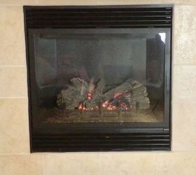 clean your gas fireplace