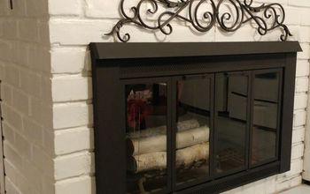 Simple & Economical Fireplace Door Update