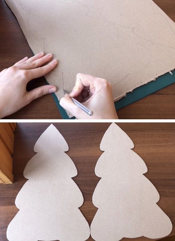 cardboard christmas crafts