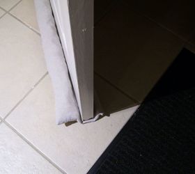I Made A Draft Guard For A Door With Recycled Materials Hometalk