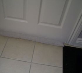 I Made A Draft Guard For A Door With Recycled Materials Hometalk
