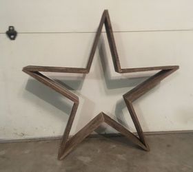 Quick Reclaimed Wooden Star for Indoor/outdoor Decor