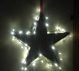 quick reclaimed wooden star for indoor outdoor decor