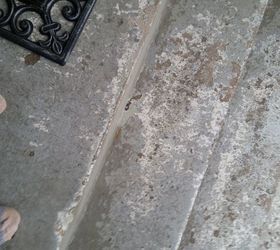 q whats the best way to remove layers of paint from concrete steps