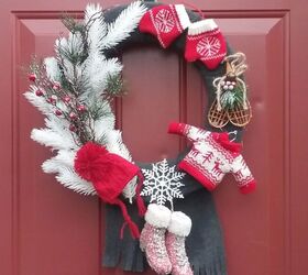 classic canadian winter wreath