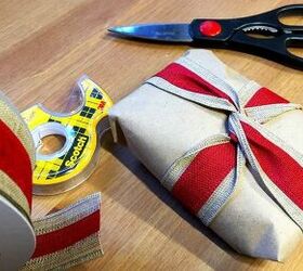 rustic gift wrapping
