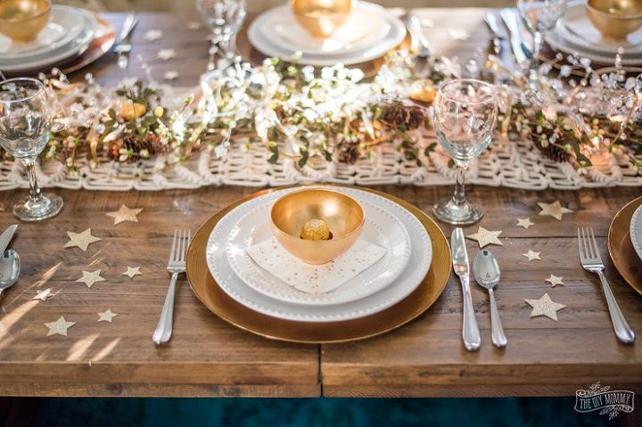 easy new years eve table and decor