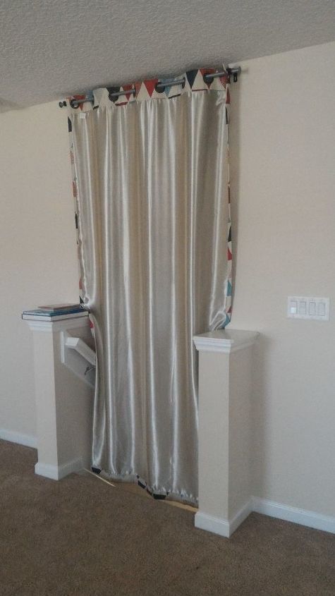 q how do i install a door to this loft bonus entry way