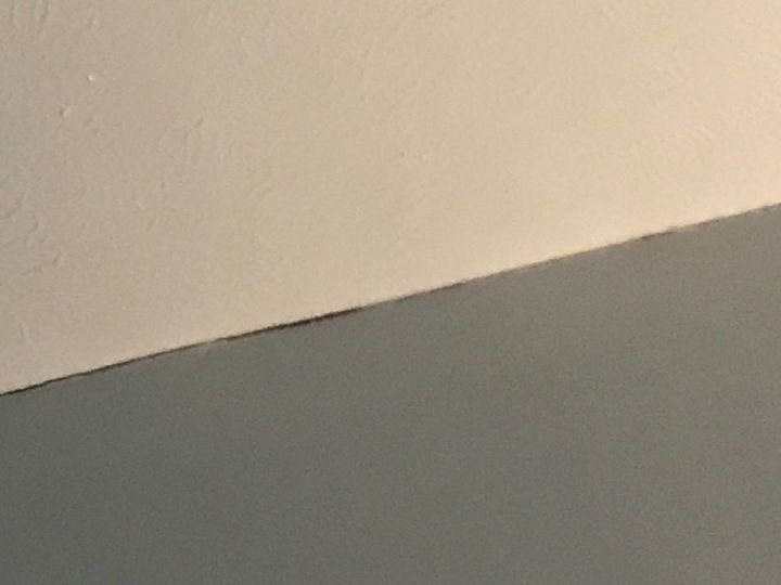 q where my wall meets my ceiling there s a crack i want to know how f