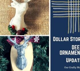 dollar store ornament makeover
