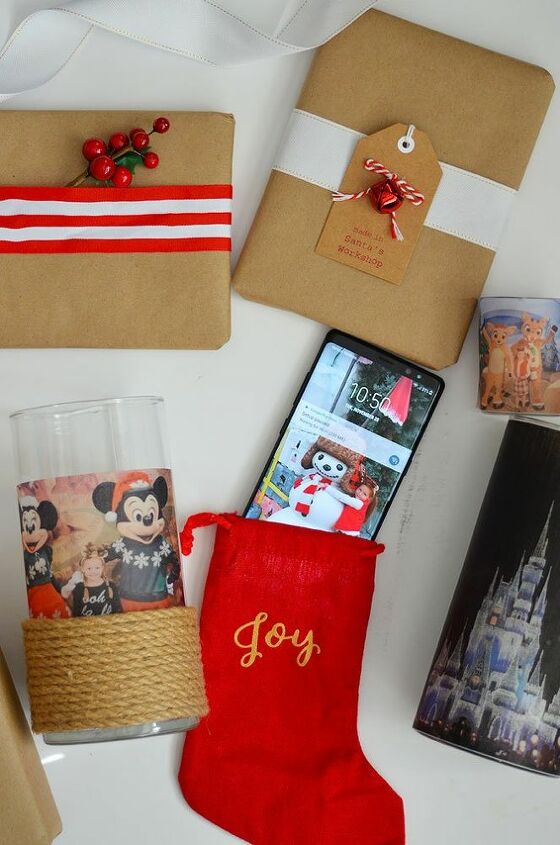diy photo gifts photo candle holders