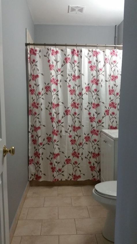 small bathroom remodel for less than 300