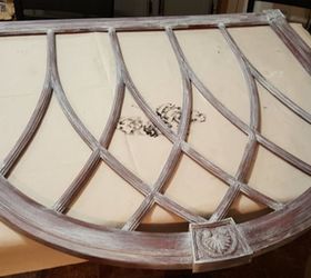 update an older cathedral arch mirror, Primed