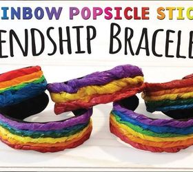 hometalk s top 20 diy crafts for kids, Popsicle Stick Friendship Bracelets