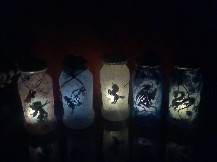 hometalk s top 20 diy crafts for kids, Mythical Creature Solar Lanterns