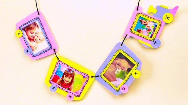 hometalk s top 20 diy crafts for kids, Train Photo Frame