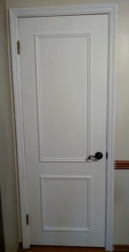 faux paneled door