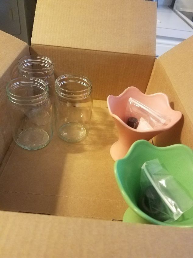 envases reciclados para regalos de navidad, Tarros y jarrones