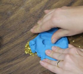 the top 30 cleaning tips of 2018 that really work, Get Rid Of Glitter With Play Doh
