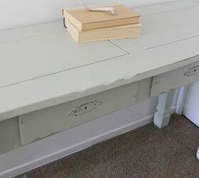console coffee table makeover