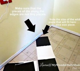 how to lay a peel and stick floor