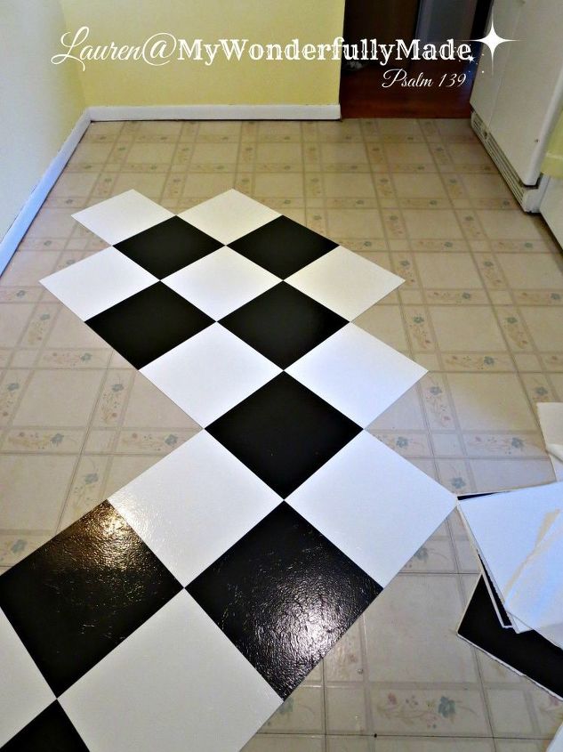 how to lay a peel and stick floor