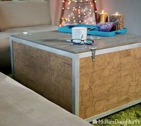 DIY Coffee Table With Storage