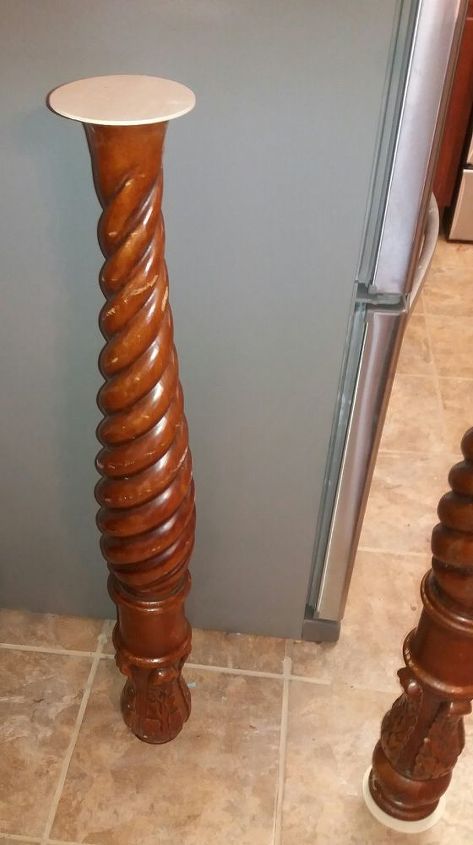 upcycle old bed posts