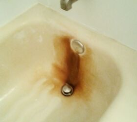 how to get well hard water stains in the bath tub