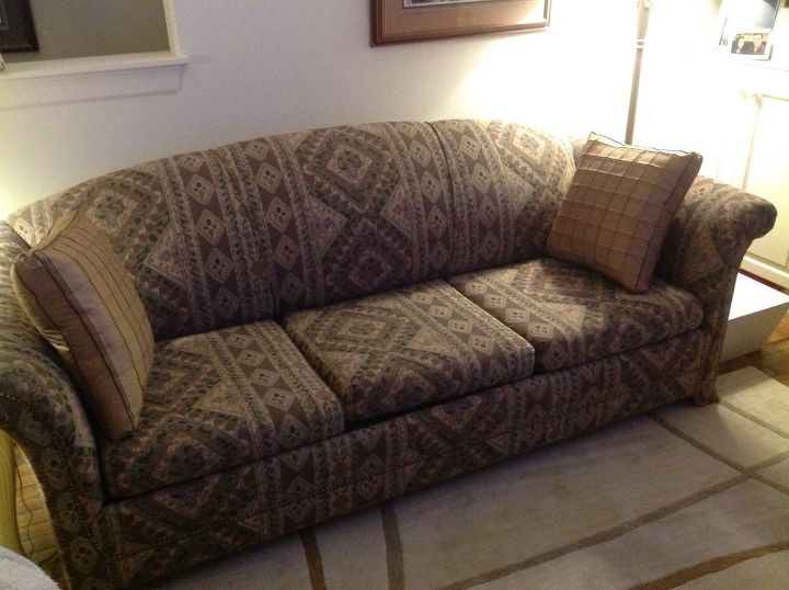q painting my two herculon upholstery material sofas