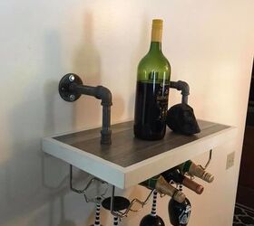 Companion Wine and Wine Glass Rack/Shelf