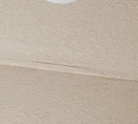 I need some advice on how to cover cracks in the ceiling ...