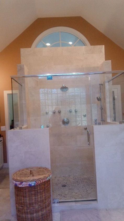 q how can i winterize my beautiful open shower