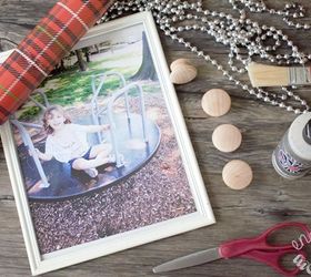 diy picture frame tray