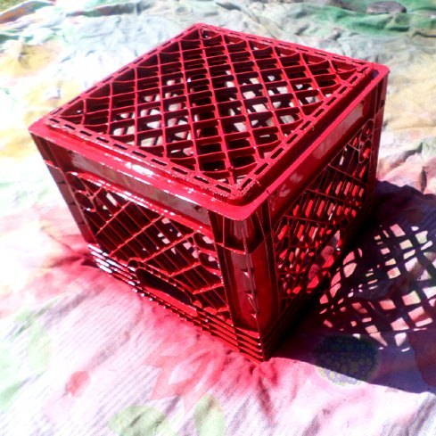 material of the week milk crates