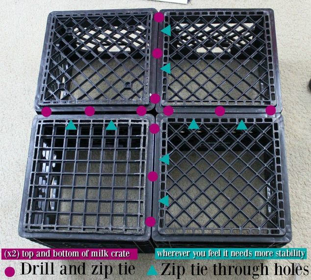 material of the week milk crates