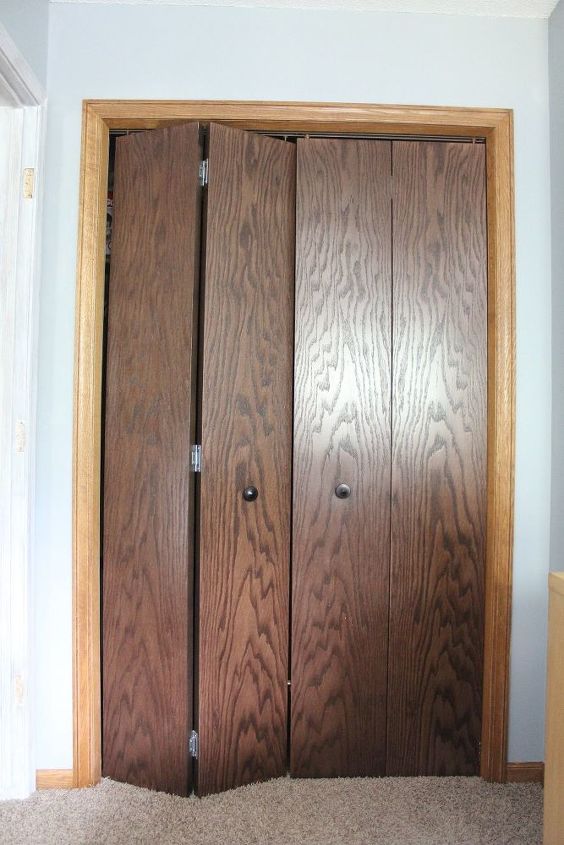 Closet Bifold Door Makeover Hometalk