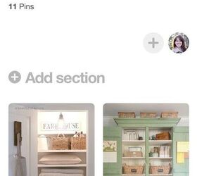 how to use pinterest to organize your home