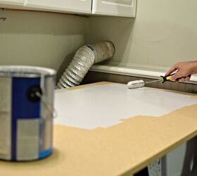 diy laundry counter workspace