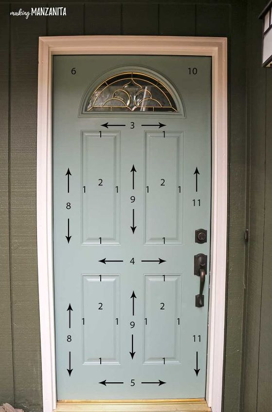 front door painting tips