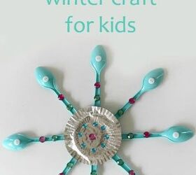 diy snowflake craft for kids
