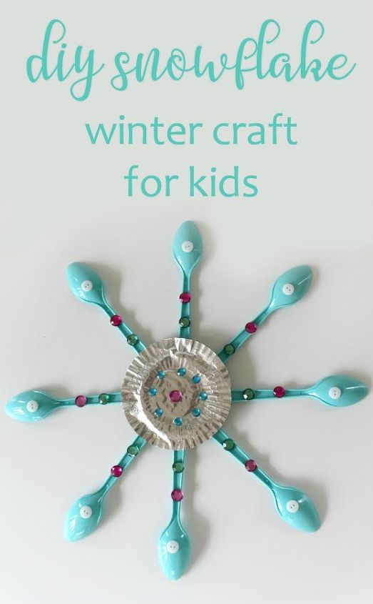 diy snowflake craft for kids