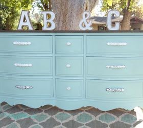 sea glass 9 drawer french style dresser