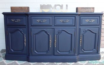 Buffet Painted With Dixie Belles Midnight Sky!