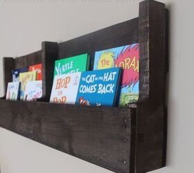 s cut up some pallets for these 20 amazing ideas, Turn a Pallet into a Bookshelf