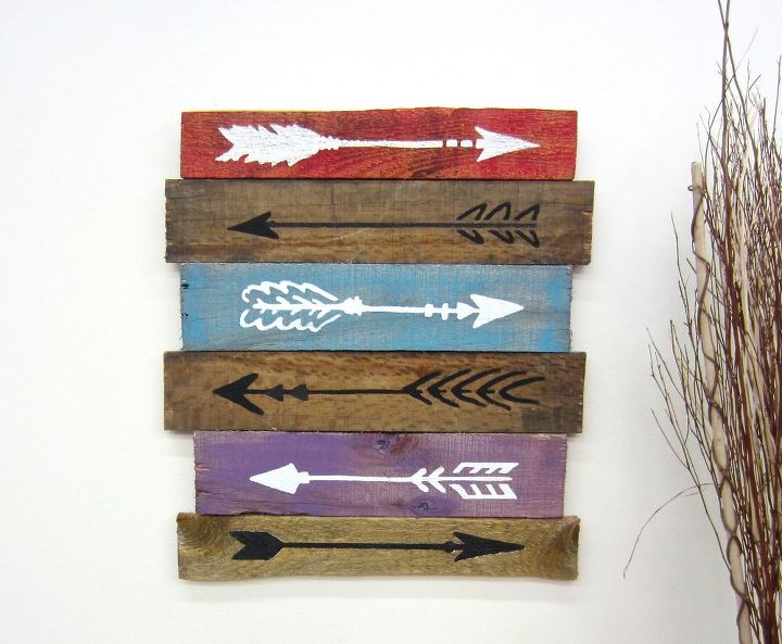 s cut up some pallets for these 20 amazing ideas, Art Using Stencils and a Pallet