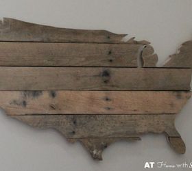 s cut up some pallets for these 20 amazing ideas, USA Pallet Wall Art