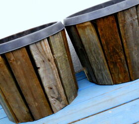 s cut up some pallets for these 20 amazing ideas, Pallet Wood Planter Project