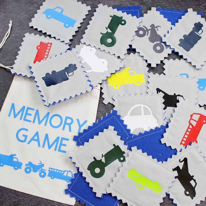 toddler matching game make with your cricut